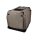 TPX-Pro Faltbare Aluminium Hundebox Braun