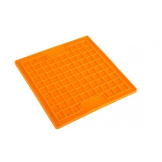 Licki Mat Playdate Orange, 20 x 20cm