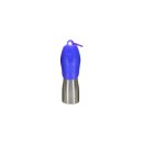 Kong Edelstahlflasche mit Napf H20 750ml Blau