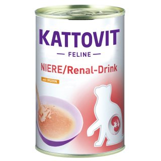 Kattovit Feline Niere Renal-Drink Huhn