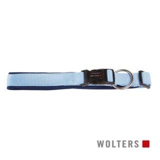 Wolters Professional Comfort Halsband skyblue/marineblau 50-55cm/35mm