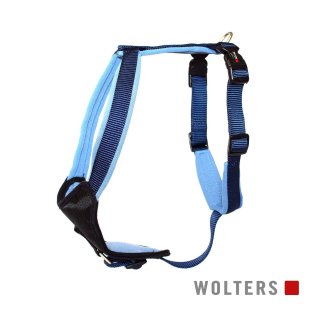 Wolters Professional Comfort Geschirr marineblau/hellblau 4  60-70cm/30mm