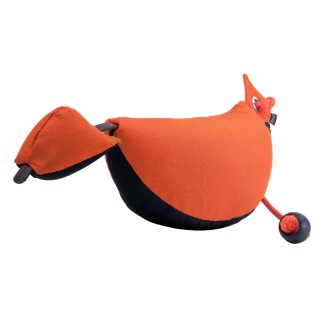 Mystique Bird Dog Dummy Orange/Schwarz Large