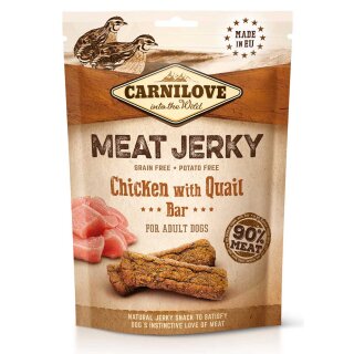 Carnilove Meat Jerky Riegel Huhn & Wachtel
