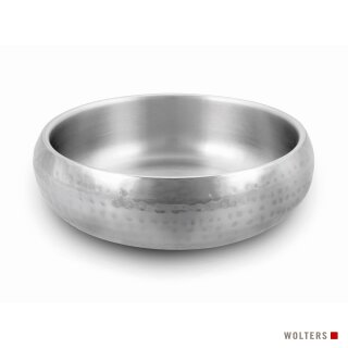 Wolters Diner Steel Edelstahlnapf gehämmert 1,3l