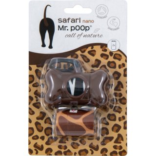 Mr. Poop, Kotbeutelset Safari braun