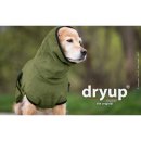 Hundemantel fit4dogs dryup cape Moos