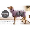 Hundemantel fit4dogs dryup cape Moos L  65cm