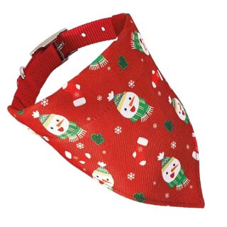 Nobby Xmas Halsband mit Tuch S, 35 cm x 10mm
