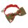 Nobby Halsband mit Fliege L, 40-55cm x 20mm