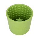 LickiMat Yoggie Pot - green 9,5x9,5cm