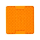 LickiMat Mini Soother - orange, 15 x 15cm