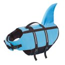 Nobby Hundeschwimmhilfe Sharki, XL 45cm, Hellblau
