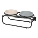 District 70 Futternapfständer für Bamboo Bowls S