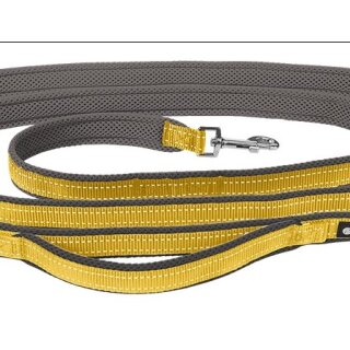 Petlando Outdoor Führleine mit Sicherheitsgriff, 3m L   30mm x 3m Orange