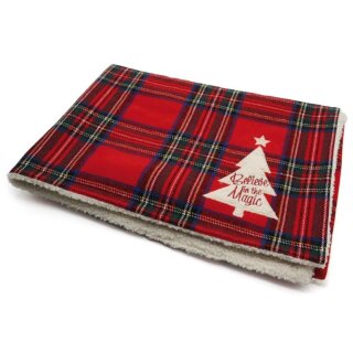 Xmas Festive Decke, 100 x 70cm