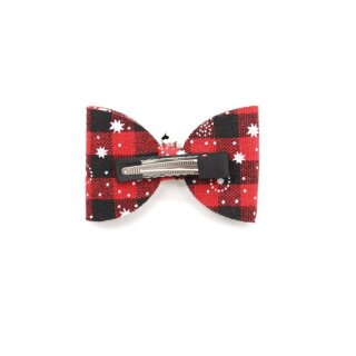 Xmas Clip Bells Bows, 2Stk.