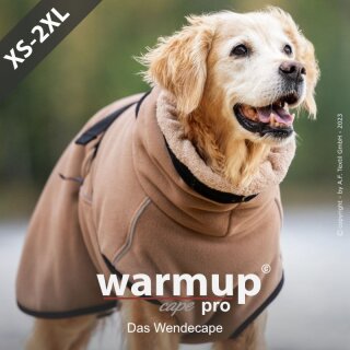 Warm up Cape Pro Camel L  68cm