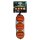 Dog Comets Starlight Tennisball M Orange (3-pack)