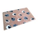 Exclusiv Premium Vetbed Schäfchen, braun 150 x 100cm
