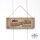 Pfotenschild Holzschild mit Kordel 24 x 9cm Lieblingshund