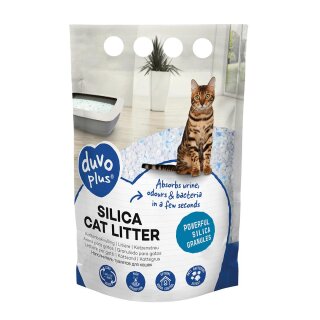 Premium Silica-Katzenstreu 16l