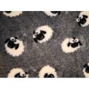 Exclusiv Premium Vetbed Schäfchen, Dunkelgrau 150 x...