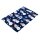Vetbed Schneemann blau, 150 x 100cm