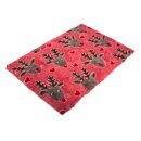 Vetbed Rentier Red Nose, 150 x 100cm