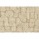 Exclusiv Premium Vetbed Mosaik, Beige/Braun 150 x 100cm