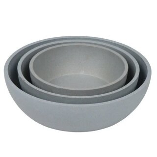 District 70 Bamboo Dog Bowl M, Eisblau