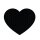 Eat Slow Live Longer Licki Mat Lovely Schwarz