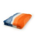 VB Vetbed Wellen, weiss, türkis, orange 150 x 100cm