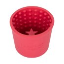 LickiMat Yoggie Pot - red 9,5x9,5cm