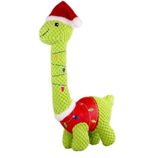 Nobby Xmas Plüsch Dino, 8 x 21 x 37cm