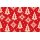 Vetbed Christbaum, rot, creme 150 x 100cm