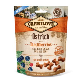 Carnilove Crunchy Snack Strauß und Brombeere