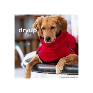 Hundemantel fit4dogs dryup cape Red Pepper XS  48cm