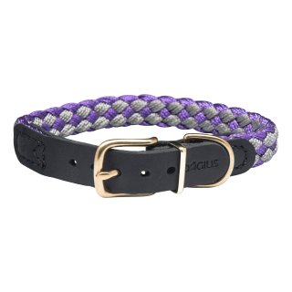 Dogius Newton Paracord Halsband Violett XL