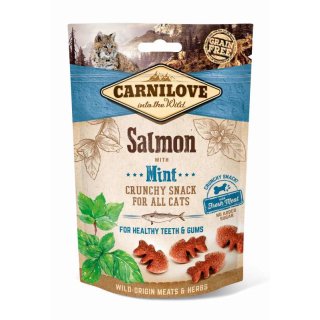 Carnilove Cat Snack Salmon with Mint