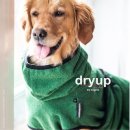 Hundemantel fit4dogs dryup cape Dark Green XL   70cm