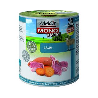 Macs Dog Mono 400g Lamm