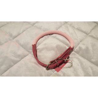 Halsband Tau/Leder 50cm x 0,12mm Rosa