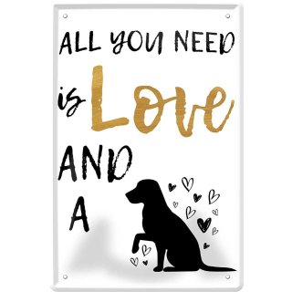 Love and a dog